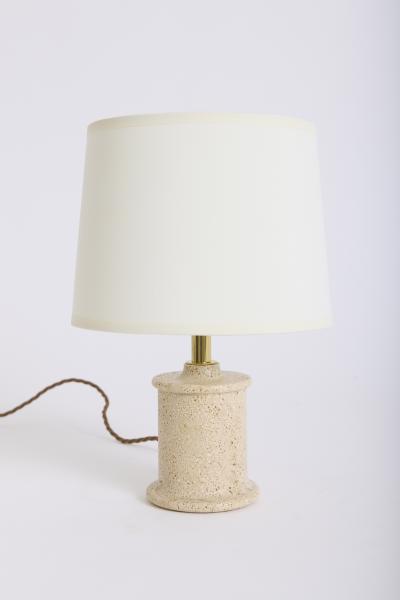Travertine Table Lamp