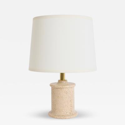 Travertine Table Lamp