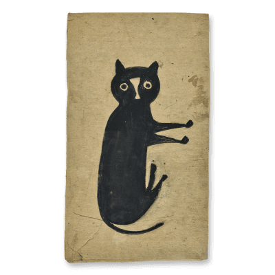 Bill Traylor Black Cat