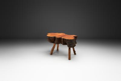 Tree Trunk Coffee Table with Branch Legs Europe ca 1970s