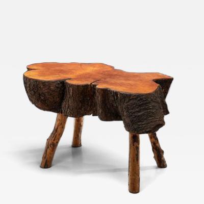 Tree Trunk Coffee Table with Branch Legs Europe ca 1970s