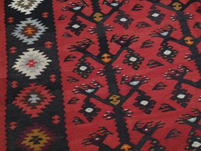 Tree of Life with Birds Kilim
