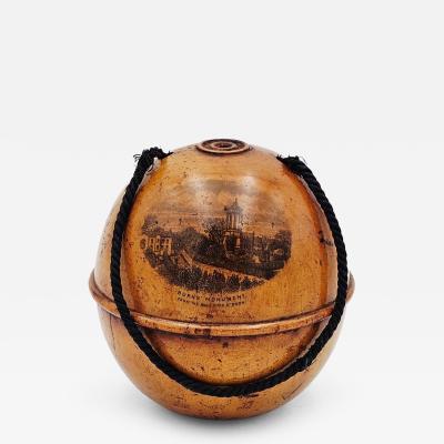 Treen String Holder England circa 1890