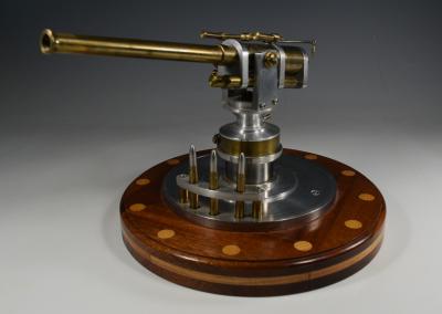 Trench Art Navy Deck Gun Display Model Second World War