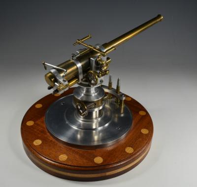 Trench Art Navy Deck Gun Display Model Second World War
