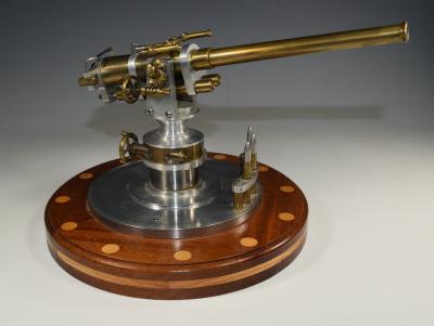Trench Art Navy Deck Gun Display Model Second World War