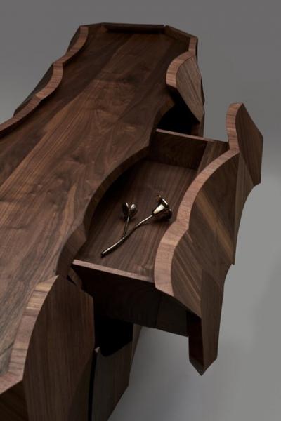 Trent Jansen Manta Pilti Credenza Dry Sand in collaboration with Tanya Singer 2023