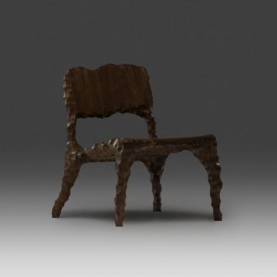 Trent Jansen Manta Pilti Low Chair Dry Sand in collaboration with Tanya Singer 2023