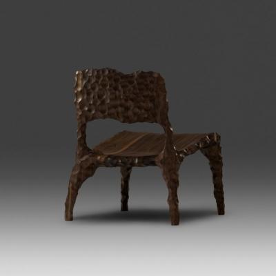 Trent Jansen Manta Pilti Low Chair Dry Sand in collaboration with Tanya Singer 2023