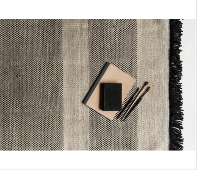 Tres Stripes Hand Loomed Rug for Nanimarquina