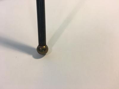 Tri Color 1950s Italian Modernist Black Iron Brass and Rope Tripod Floor Lamp