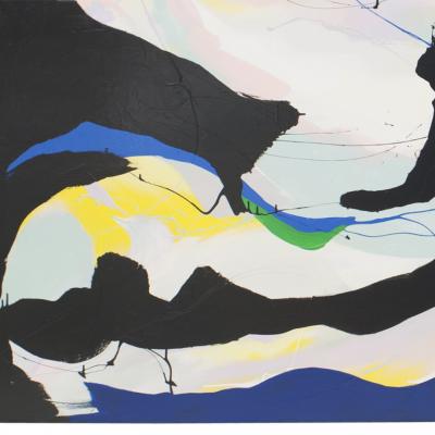 Tristan Govignon Govignon Samurai Acrylic Painting