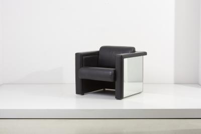 Trix Robert Haussmann Pair of 1980s Trix Robert Haussmann for Knoll Lounge Chairs Germany
