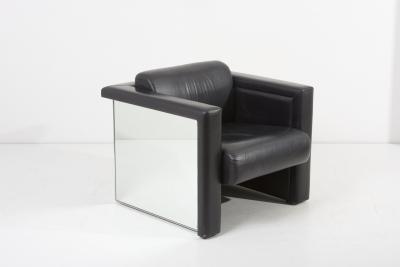Trix Robert Haussmann Pair of 1980s Trix Robert Haussmann for Knoll Lounge Chairs Germany