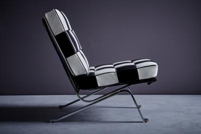Trix Robert Haussmann Pair of Robert Trix Hausmann RH 301 for DeSede Lounge Chairs 1960s