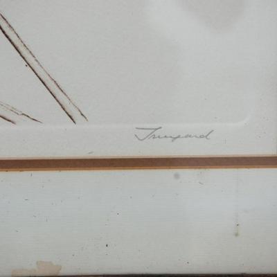 Truyard Signed and Numbered Lithograph