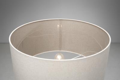 Tue Poulsen Large Glazed Stoneware Table Lamp by Tue Poulsen Denmark ca 1950s