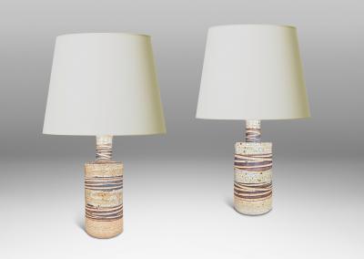 Tue Poulsen Pair of Table Lamps by Tue Poulsen