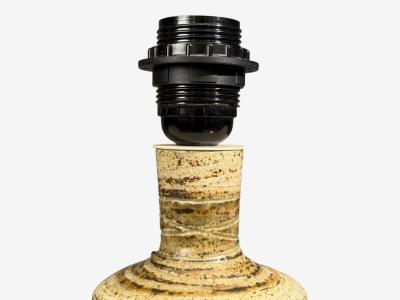 Tue Poulsen Tue Poulsen Table Lamp Beige Ceramic Denmark 1950s