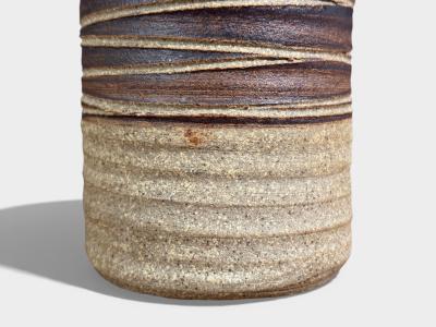 Tue Poulsen Tue Poulsen Table Lamp Beige Ceramic Denmark 1950s