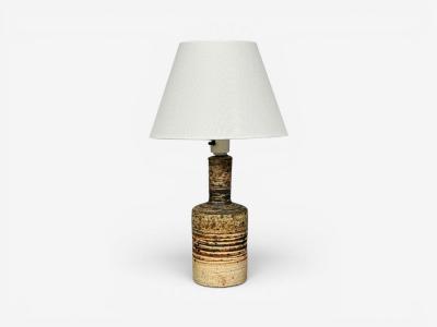Tue Poulsen Tue Poulsen Table Lamp Beige Stoneware Denmark 1950s