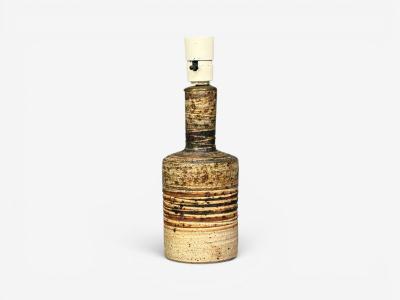 Tue Poulsen Tue Poulsen Table Lamp Beige Stoneware Denmark 1950s