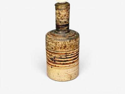 Tue Poulsen Tue Poulsen Table Lamp Beige Stoneware Denmark 1950s