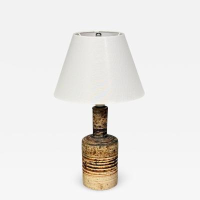 Tue Poulsen Tue Poulsen Table Lamp Beige Stoneware Denmark 1950s