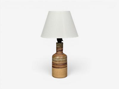 Tue Poulsen Tue Poulsen Table Lamp Beige Stoneware Denmark 1950s