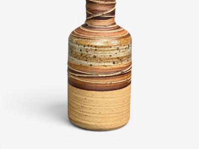 Tue Poulsen Tue Poulsen Table Lamp Beige Stoneware Denmark 1950s