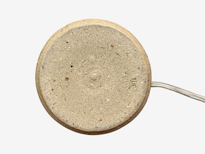 Tue Poulsen Tue Poulsen Table Lamp Beige Stoneware Denmark 1950s