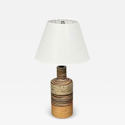 Tue Poulsen Tue Poulsen Table Lamp Beige Stoneware Denmark 1950s