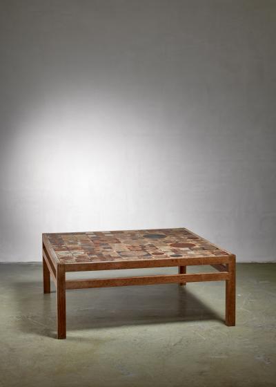 Tue Poulsen Tue Poulsen coffee table Denmark 1960s