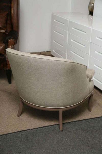 Tufted Chit Chat Armchairs in Linen Colors