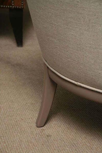 Tufted Chit Chat Armchairs in Linen Colors