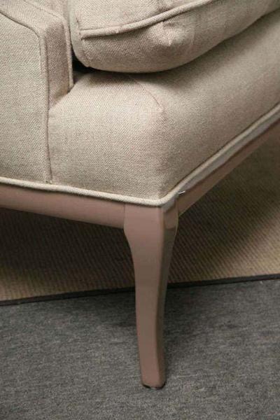 Tufted Chit Chat Armchairs in Linen Colors
