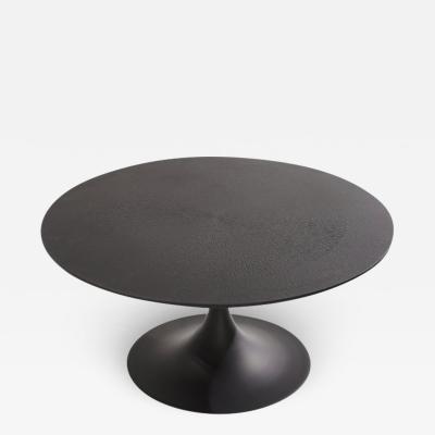 Tulip Coffee Table in Matt Black 1950s