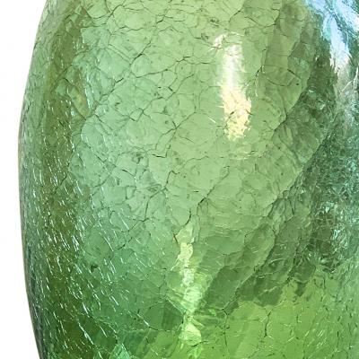 Ture Berglund Artisanal Functionalist Glass Lamp Attirb to Ture Berglund
