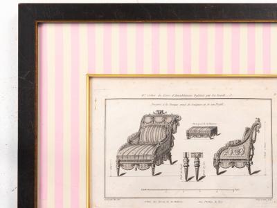 Turkish Style Bergere Armchair 1780 96 Reproduction Print C 2005