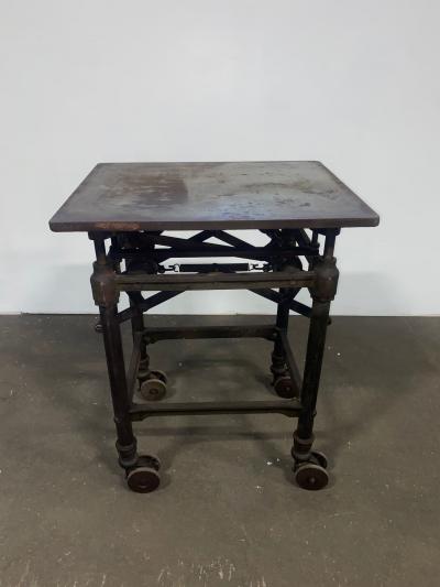 Turn Of the 20th Century Adjustable Printers Turtle Table