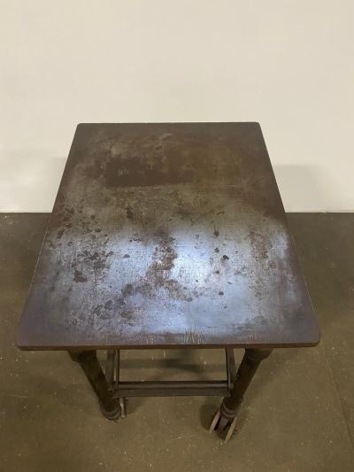 Turn Of the 20th Century Adjustable Printers Turtle Table