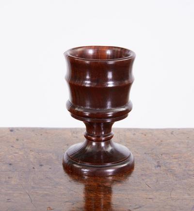 Turned Kingwood Banded Cup