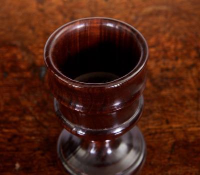 Turned Kingwood Banded Cup