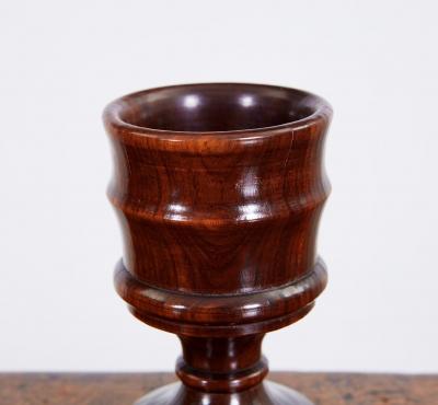 Turned Kingwood Banded Cup