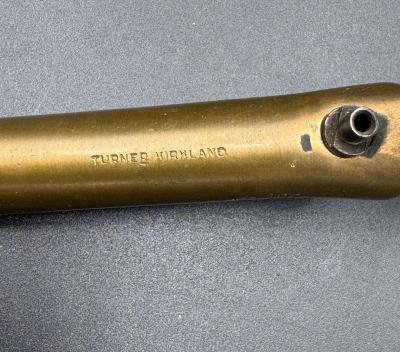 Turner Kirkland Single Shot Brass Pistol