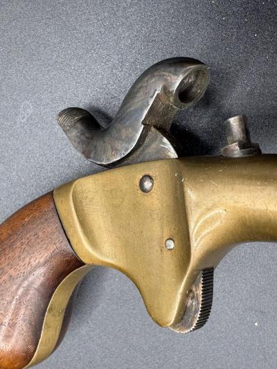Turner Kirkland Single Shot Brass Pistol