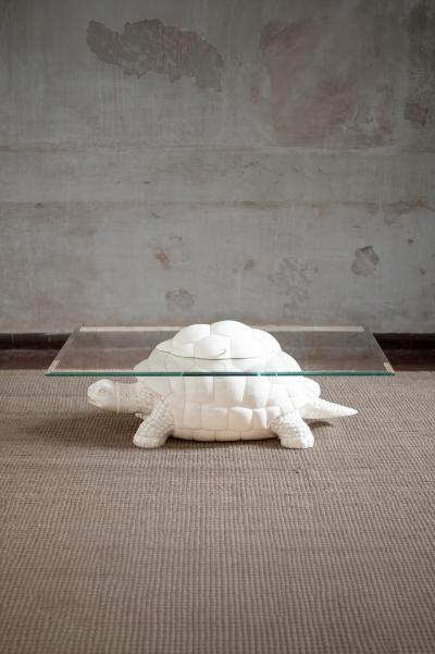 Turtle Shaped Storage Coffee Table
