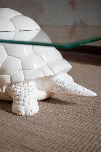 Turtle Shaped Storage Coffee Table
