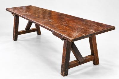 Tuscan Refectory Table Circa 1780