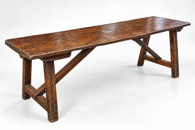Tuscan Refectory Table Circa 1780